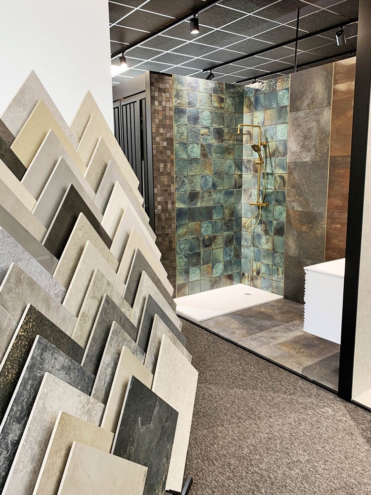 Espace carrelage du showroom